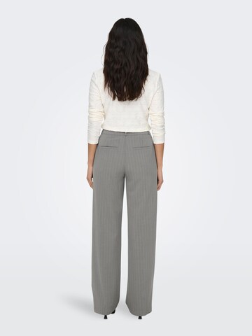 ONLY Regular Pants 'BRIE' in Grey