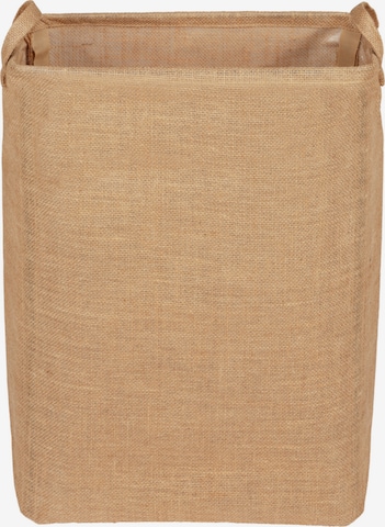 Wenko Laundry Basket 'Juna' in Brown