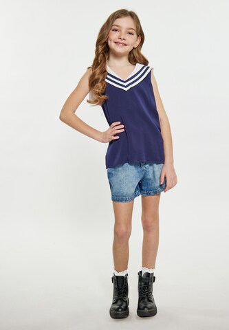 DreiMaster Vintage - Blusa en azul