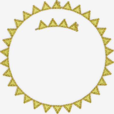 Swarovski Necklace in Yellow / Gold, Item view