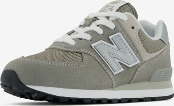 Baskets '574' new balance en gris : devant