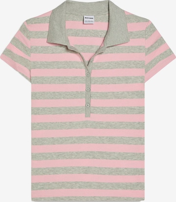 Bershka Shirt in Roze: voorkant