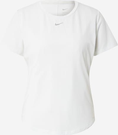 NIKE T-shirt fonctionnel 'One' en blanc, Vue avec produit