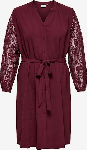 ONLY Carmakoma Jurk 'CARKAMMY' in Rood: voorkant