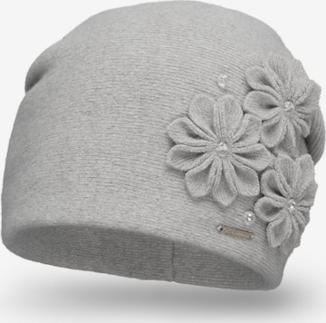 Vivisence Mütze '7053' in Grau: Vorderseite