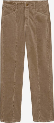 Regular Pantalon chino Scalpers en marron : devant