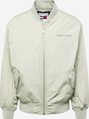 Tommy Jeans Prechodná bunda - Zelená: predná strana