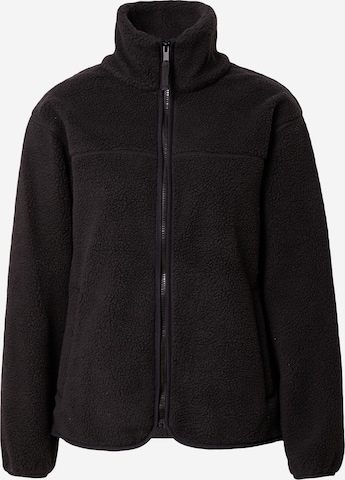 GAPFlis jakna - crna boja: prednji dio