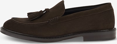 Boggi Milano Mocassin en 40 en brun foncé, Vue avec produit