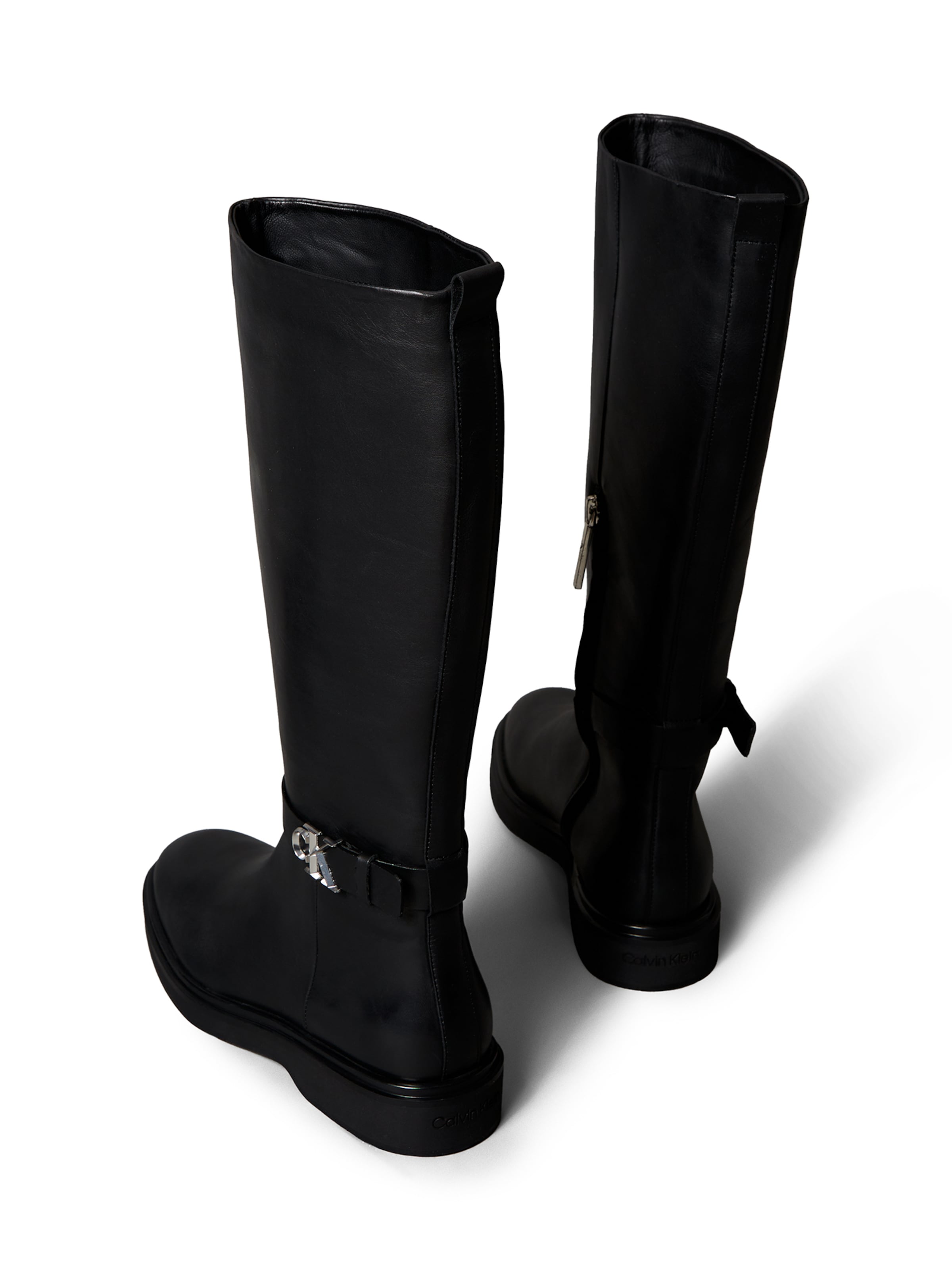 melns Calvin Klein Zābaki