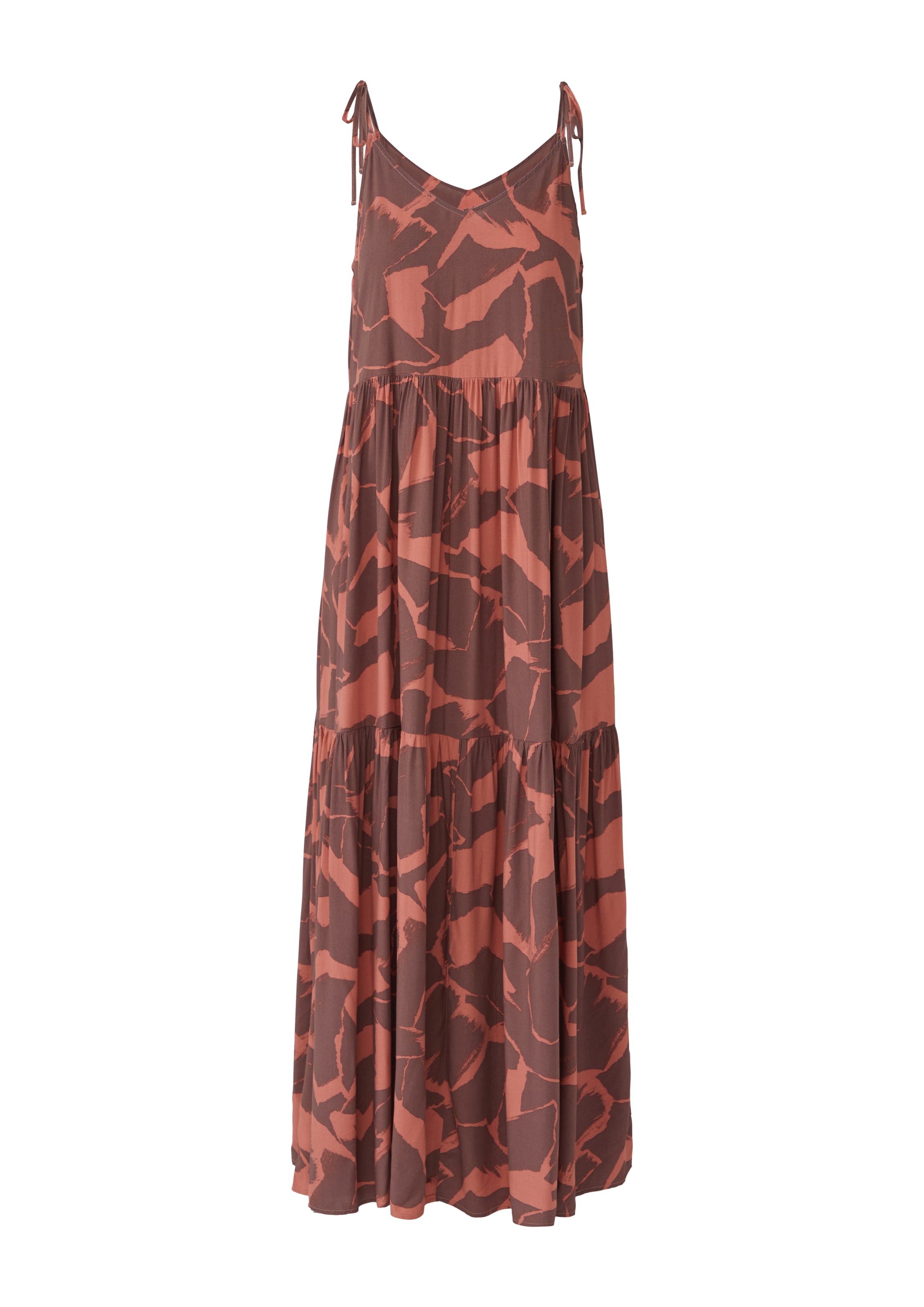 QS Kleid in Orange: Vorderseite