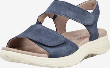 Sandales à lanières Rollingsoft en bleu : devant