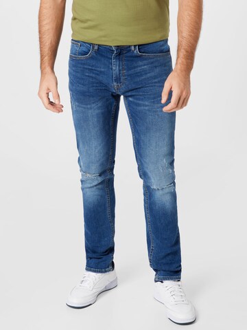 BLEND Slimfit Jeans in Blauw: voorkant