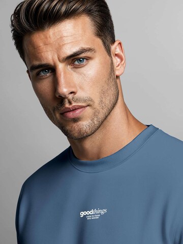 Neverless Sweatshirt 'Good Things' in Blue