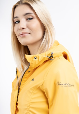 Manteau fonctionnel Schmuddelwedda en jaune