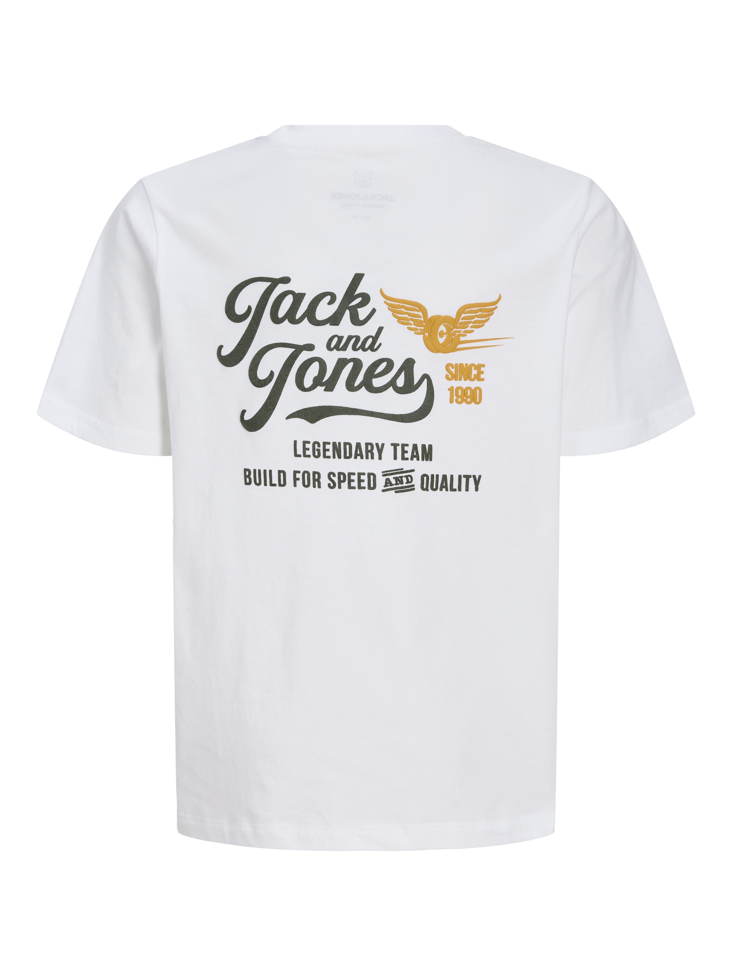 Jack & Jones Junior Тениска 'JJLEGEND' в бяло