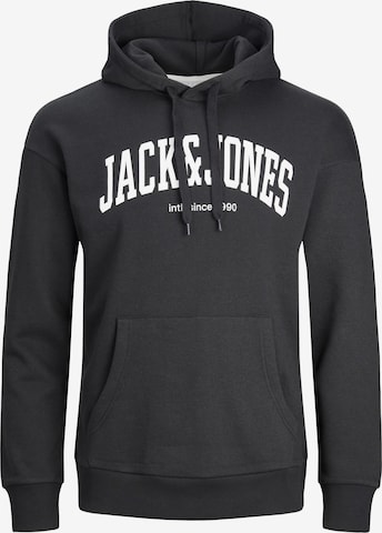 Sweat-shirt 'JJEJosh' JACK & JONES en noir : devant