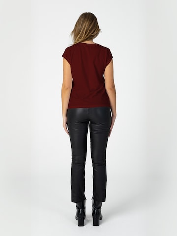 Coster Copenhagen - Top ' CC ' em vermelho: atrás