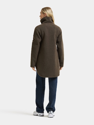 Didriksons Fleece jas 'Umi' in Bruin