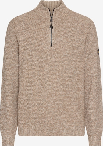 Pull-over CAMEL ACTIVE en beige : devant
