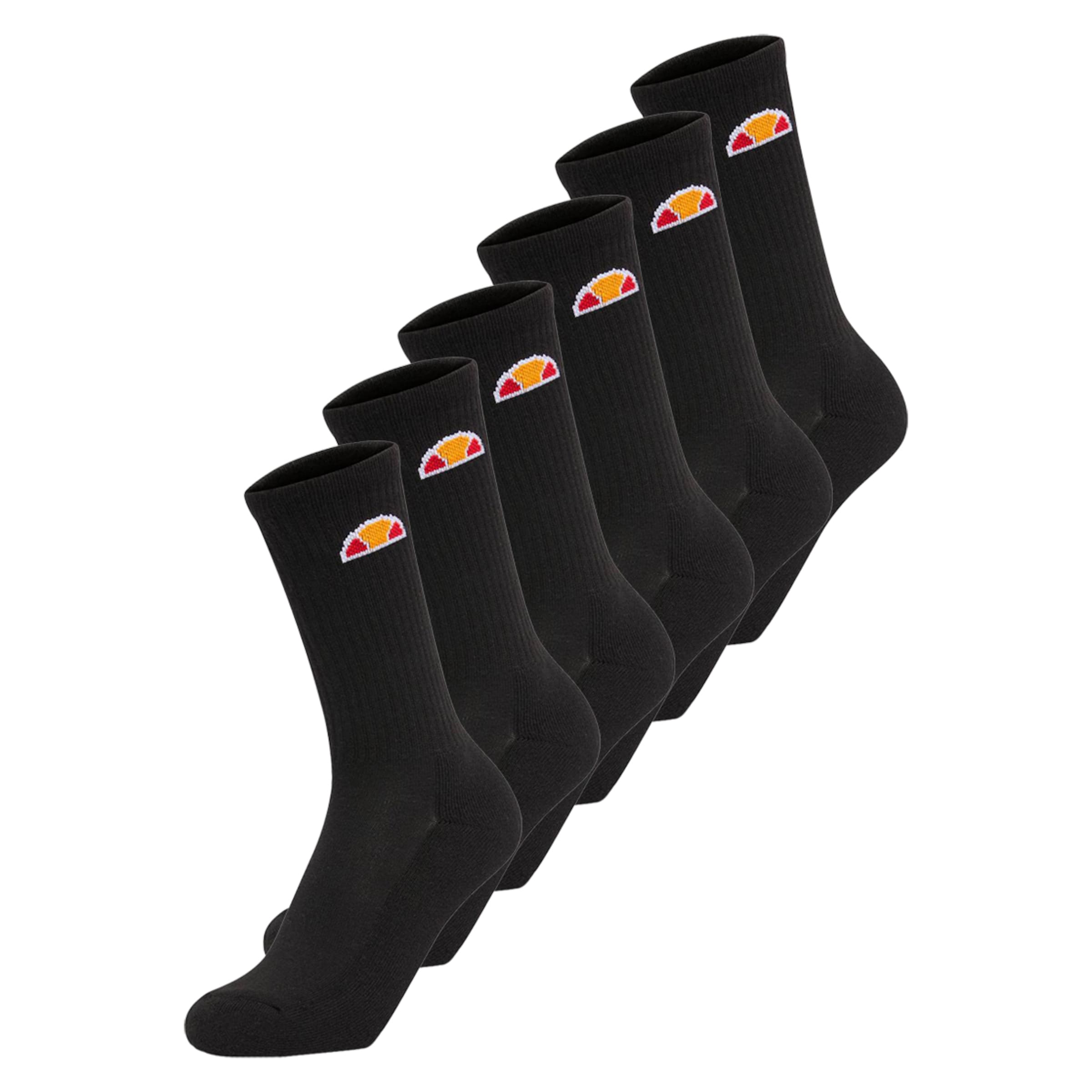 Șosete sport 'Tamuna' pe 47-49 ELLESSE pe portocaliu deschis / roșu / negru / alb, Vizualizare produs