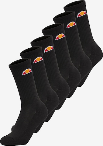 Chaussettes de sport 'Tamuna' ELLESSE en noir : devant