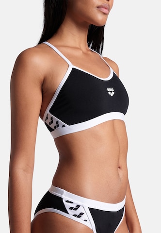 Bustier Bikini de sport 'ICONS' ARENA en noir
