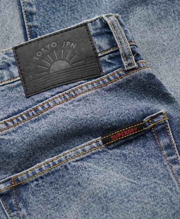 Superdry Regular Jeans in Blauw
