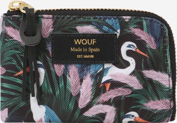 Wouf Wallet in Black: front