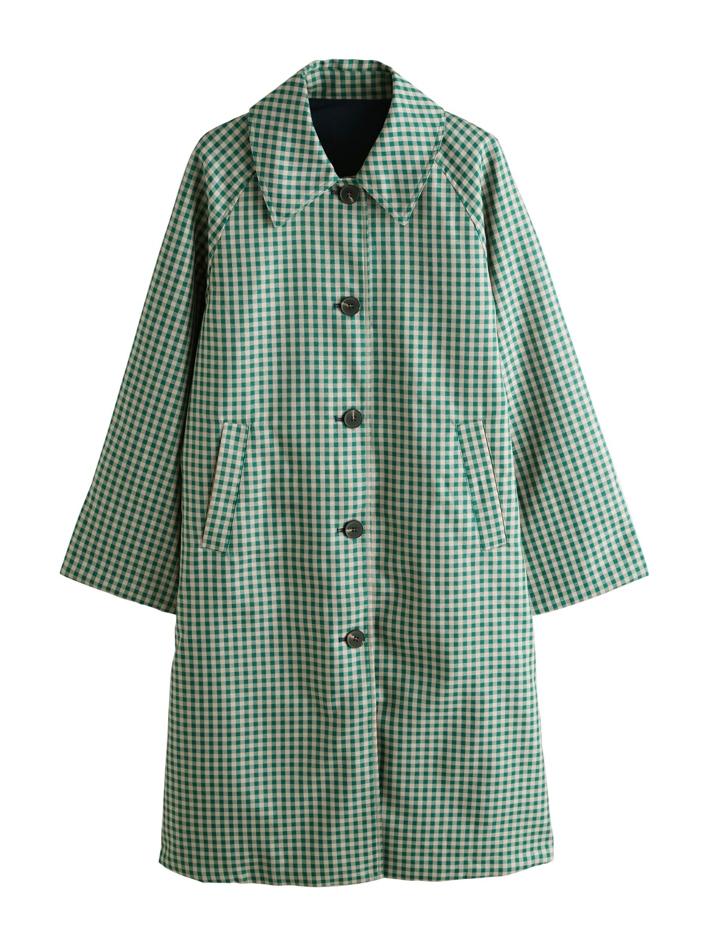 Next Tussenmantel in de kleur Beige / Groen, Productweergave