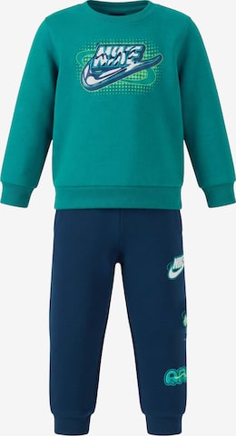 Nike Sportswear Joggingpak 'BRAND A' in Blauw: voorkant