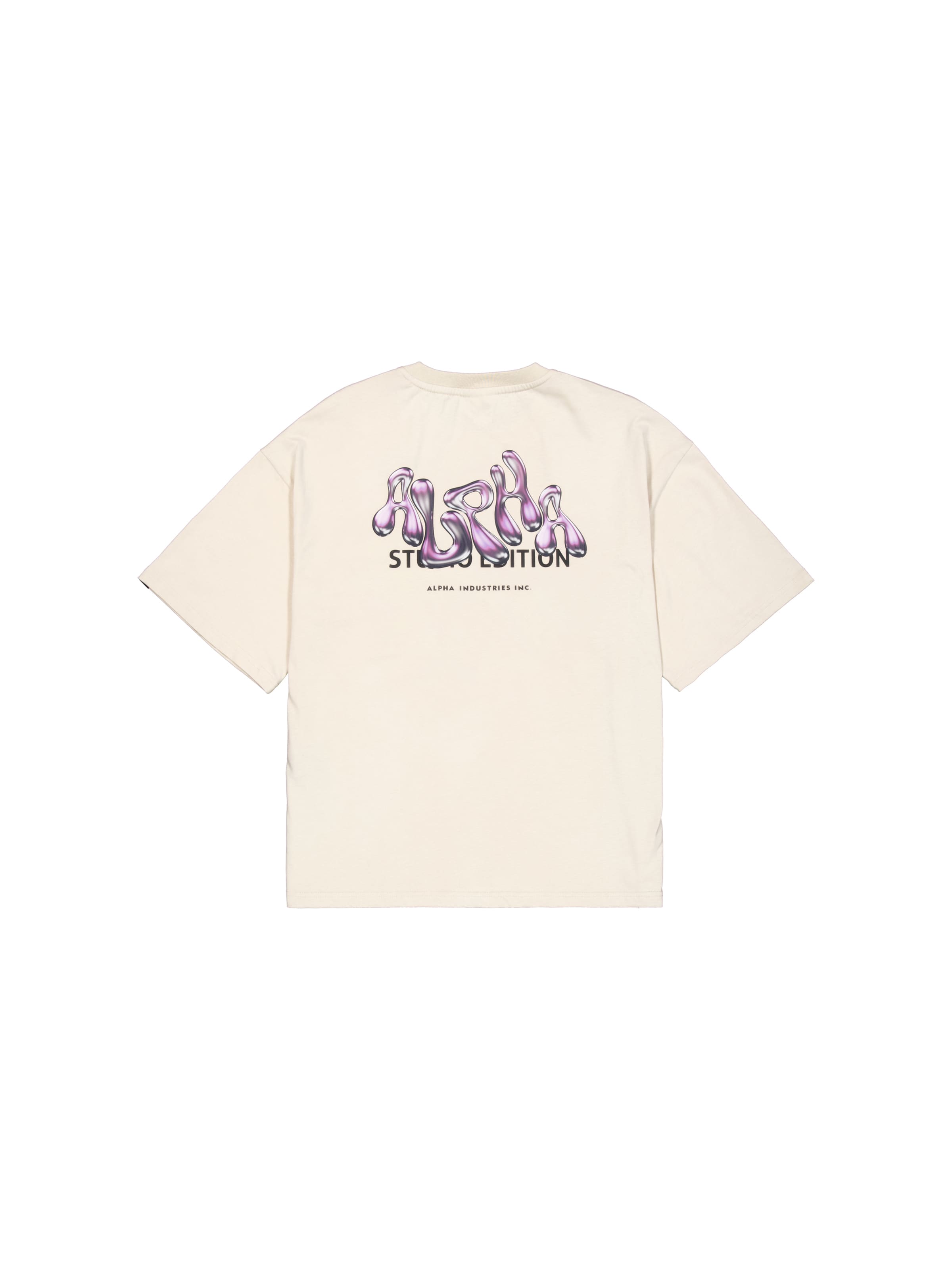 T-Shirt 'Studio Edition BP' ALPHA INDUSTRIES en beige