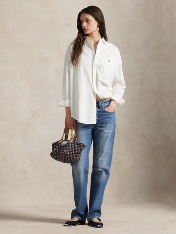 Polo Ralph Lauren Bluse 'OXFORD' i hvid