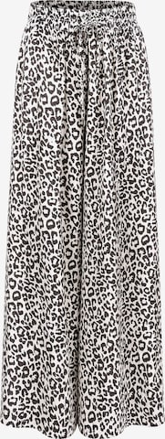 Wide Leg Pantalon 'Penelope' Seasons of April en noir : devant