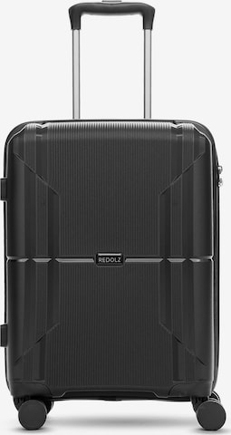 Trolley 'Essentials 06' di Redolz in nero: frontale