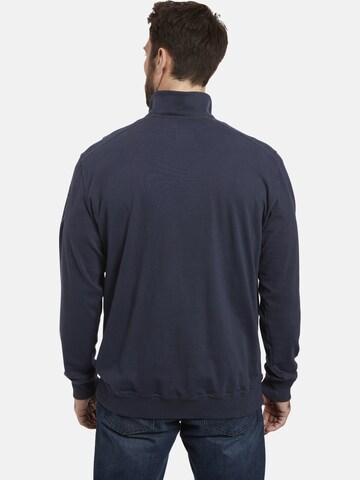 Jan Vanderstorm Sweatshirt ' Thoralf ' in Blue