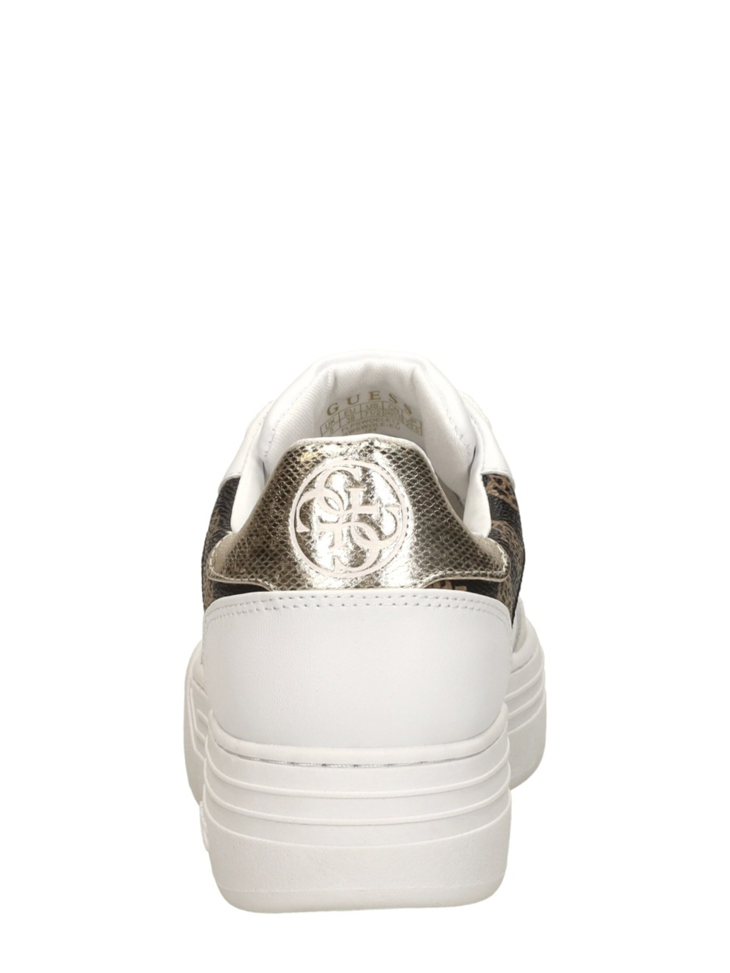 Baskets basses 'Swole' GUESS en blanc
