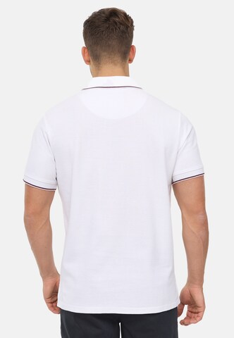 T-Shirt 'Wallo' INDICODE JEANS en blanc