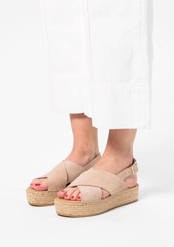 Sandales SACHA en beige