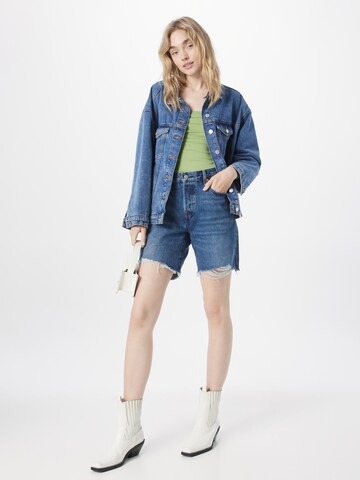 Regular Jean '501  90s Short' LEVI'S ® en bleu