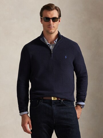 Polo Ralph Lauren Big & Tall Свитер в Синий: спереди