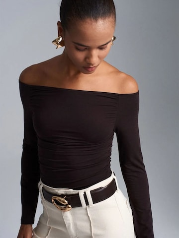 Dilvin Blouse in Zwart