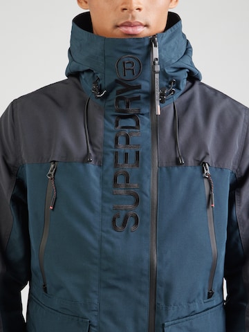Superdry Tussenjas in Blauw