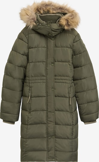 TOM TAILOR Pitkä talvitakki värissä vihreä, Tuotenäkymä