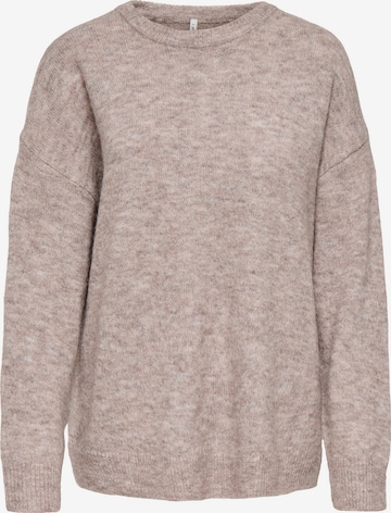 Pull-over 'ONLAzu' ONLY en beige : devant