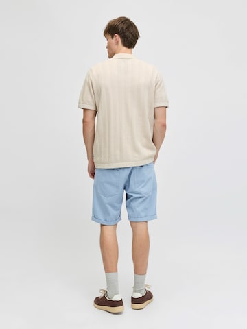 JJ Rebel Loosefit Nadrág 'JREBFIVERS' - kék