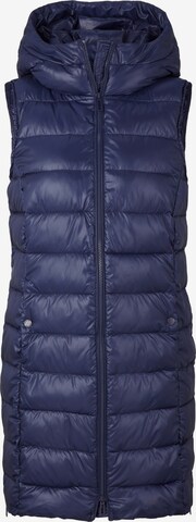 TOM TAILOR Bodywarmer in Blauw: voorkant