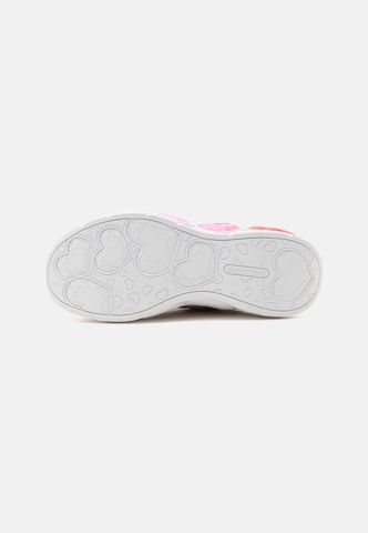 SKECHERS Superge 'ENCHANTED HEART LIGHTS' | srebrna barva