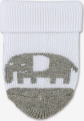 STERNTALER Socken 'Elefant' in Grau