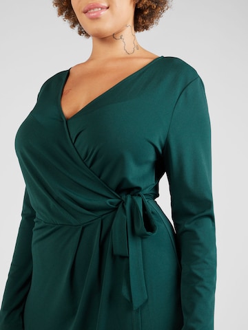 ABOUT YOU Curvy Φόρεμα 'Giselle' σε πράσινο